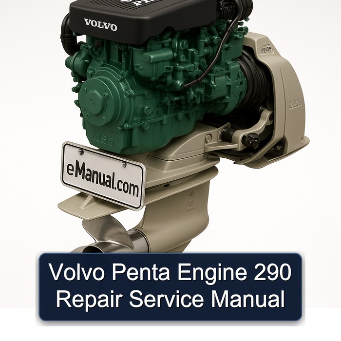 Volvo Penta Engine 290 Repair Service Manual