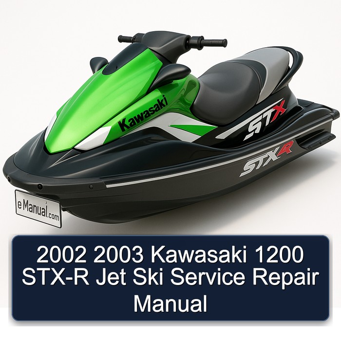 2002 2003 Kawasaki 1200 STX-R Jet Ski Service Repair Manual