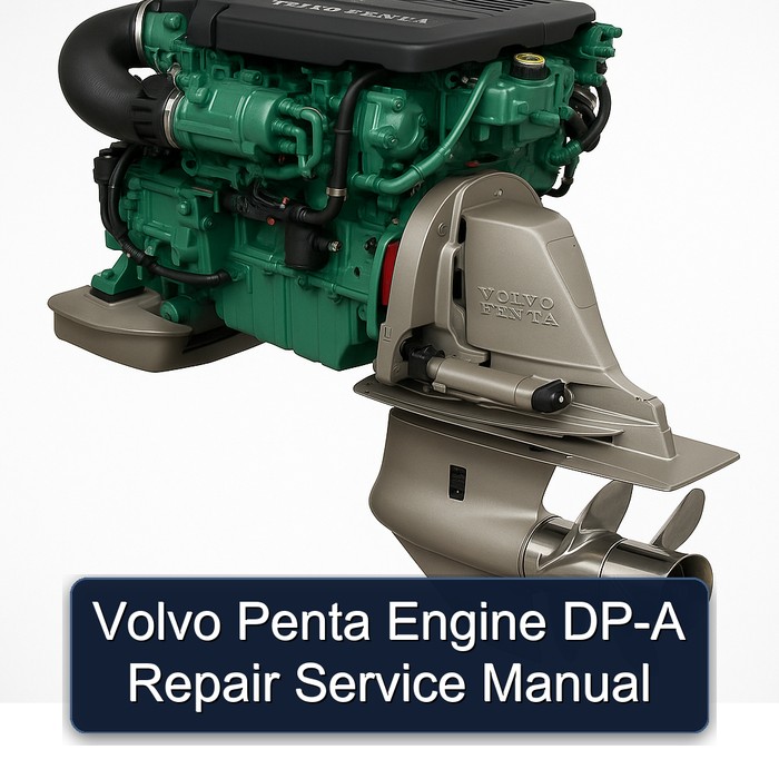 Volvo Penta Engine DP-A Repair Service Manual