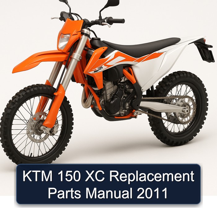 KTM 150 XC Replacement Parts Manual 2011