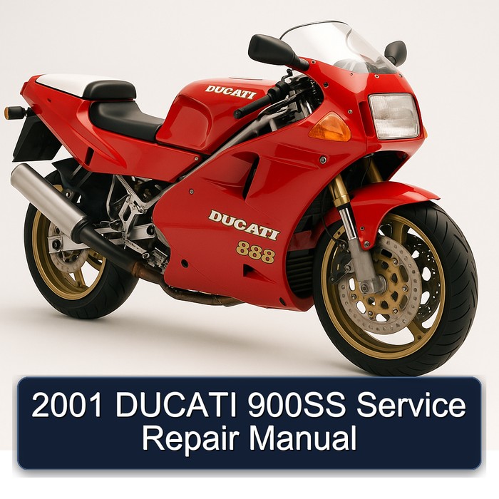 2001 DUCATI 900SS Service Repair Manual