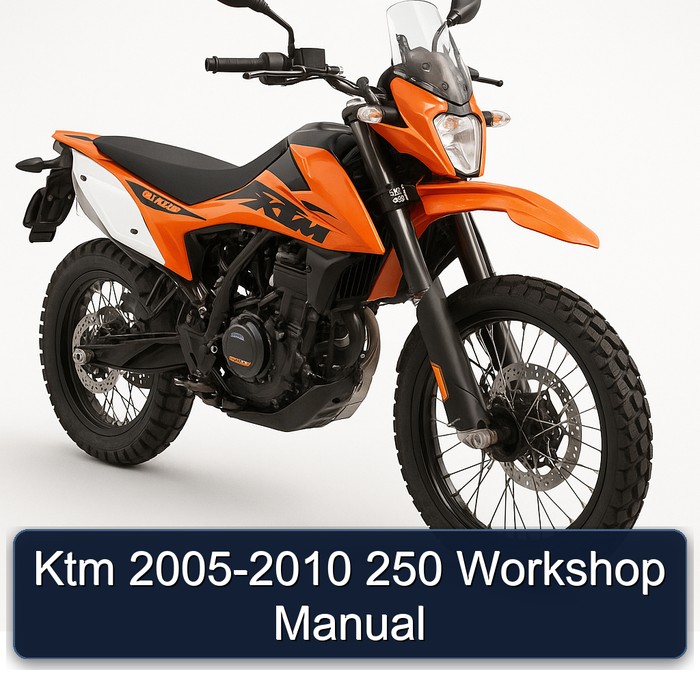 Ktm 2005-2010 250 Workshop Manual