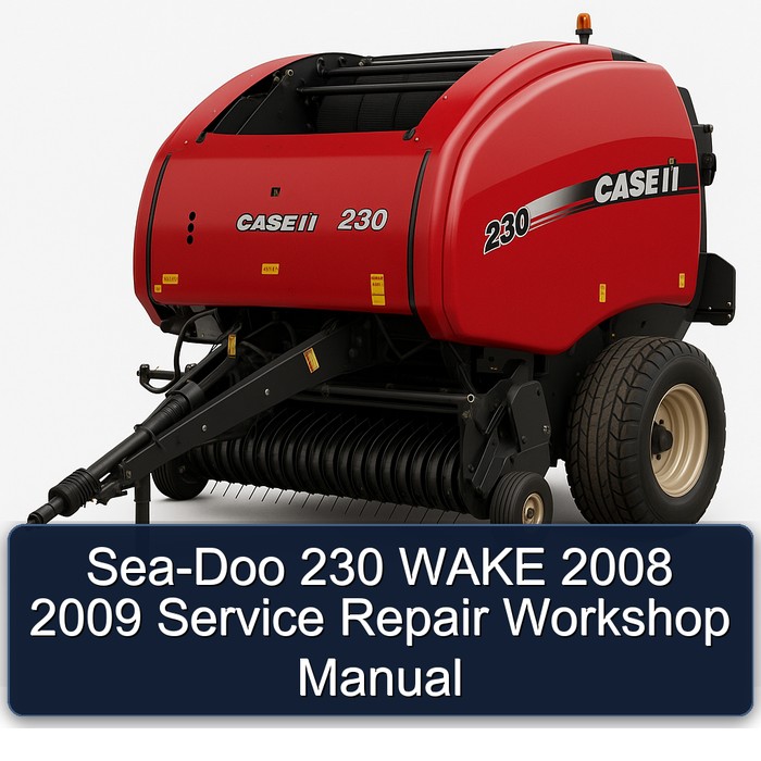 Sea-Doo 230 WAKE 2008 2009 Service Repair Workshop Manual 