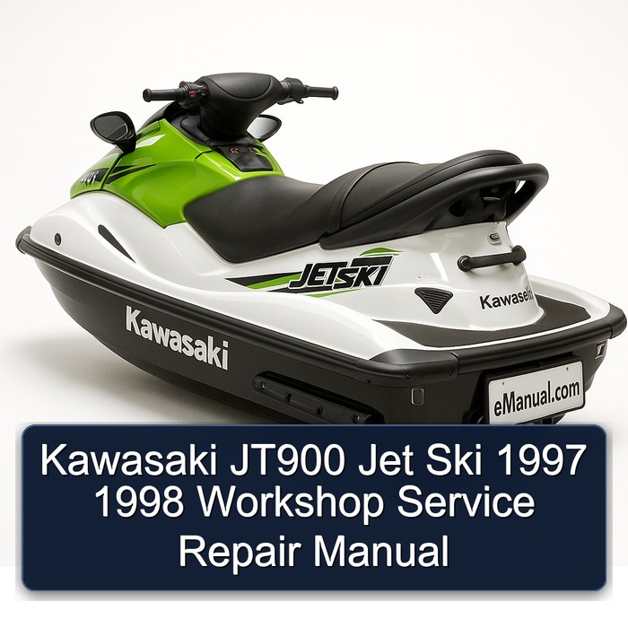 Kawasaki JT900 Jet Ski 1997 1998 Workshop Service Repair Manual