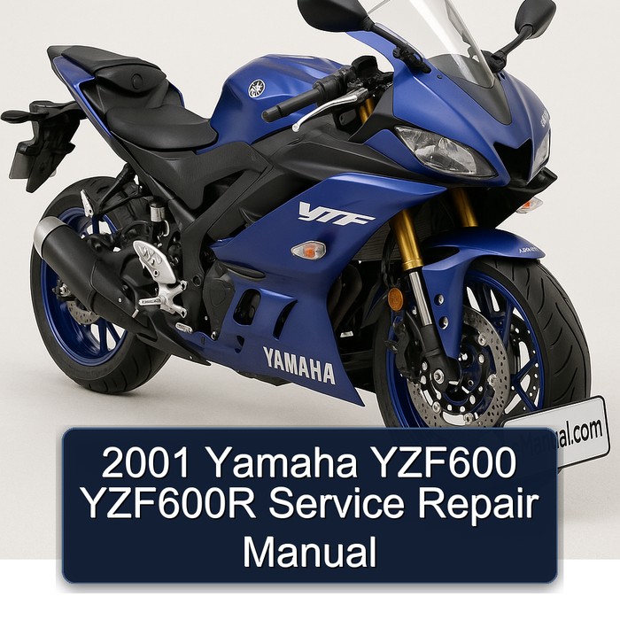 2001 Yamaha YZF600 YZF600R Service Repair Manual