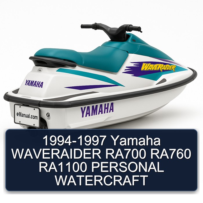 1994-1997 Yamaha WAVERAIDER RA700 RA760 RA1100 PERSONAL WATERCRAFT