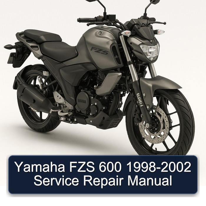 Yamaha FZS 600 1998-2002 Manual de servicio y reparación