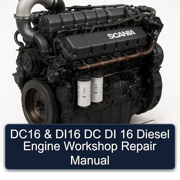 Reparaturhandbuch für Dieselmotoren DC16 & DI16