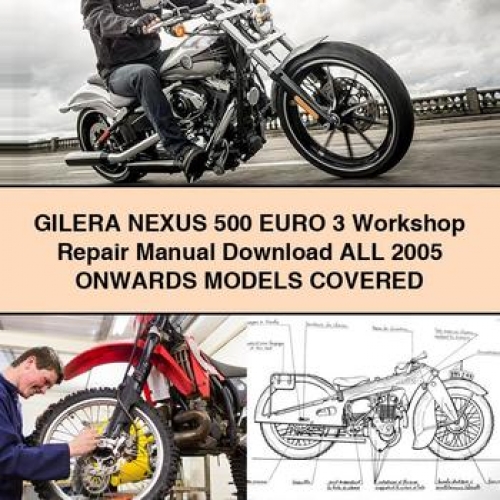 Manual de Reparación GILERA NEXUS 500 EURO 3 (2005 en adelante) PDF