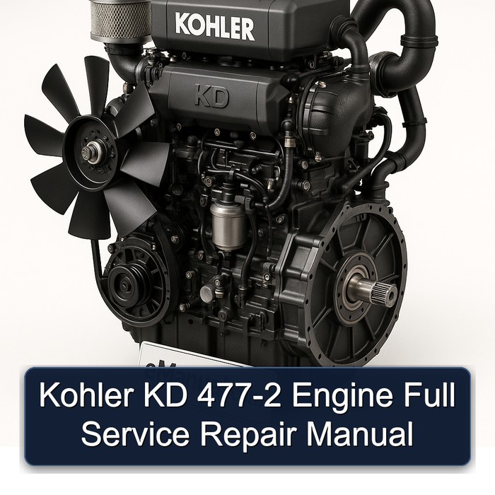 Kohler KD 477-2 Motor: Komplettes Reparaturhandbuch