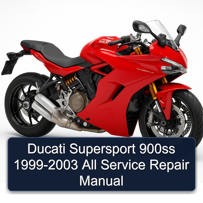 Ducati Supersport 900ss 1999-2003 All Service Repair Manual