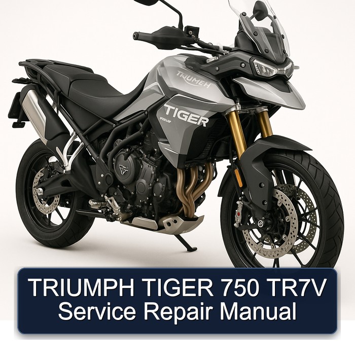 TRIUMPH TIGER 750 TR7V Manual de servicio y reparación