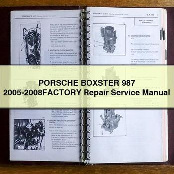 2005 Porsche Boxster 987 2005Factory Workshop Service Repair Manual PDF Download