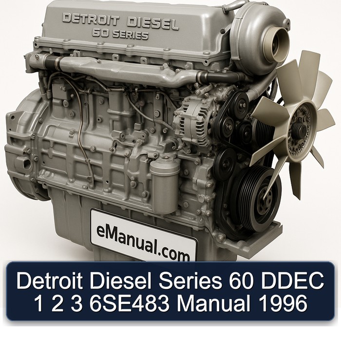 Manual del Motor Detroit Diesel Serie 60 DDEC 1 2 3 6SE483 (1996)