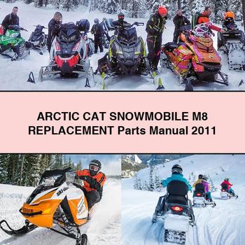 ARCTIC CAT Snowmobile M8 Replacement Parts Manual 2011