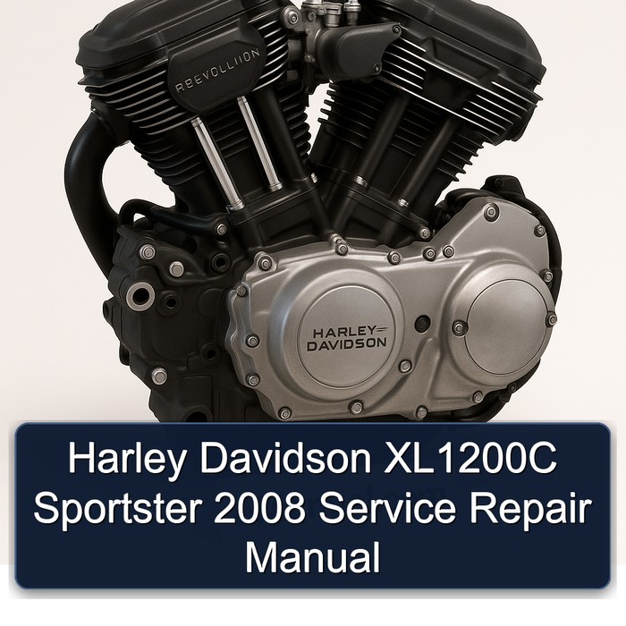 Harley Davidson XL1200C Sportster 2008 Service Repair Manual 