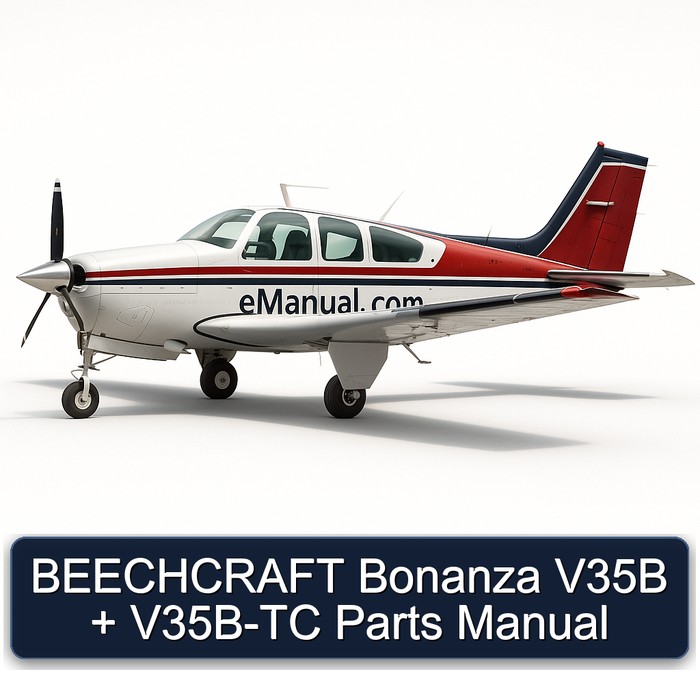 BEECHCRAFT Bonanza V35B + V35B-TC Parts Manual 