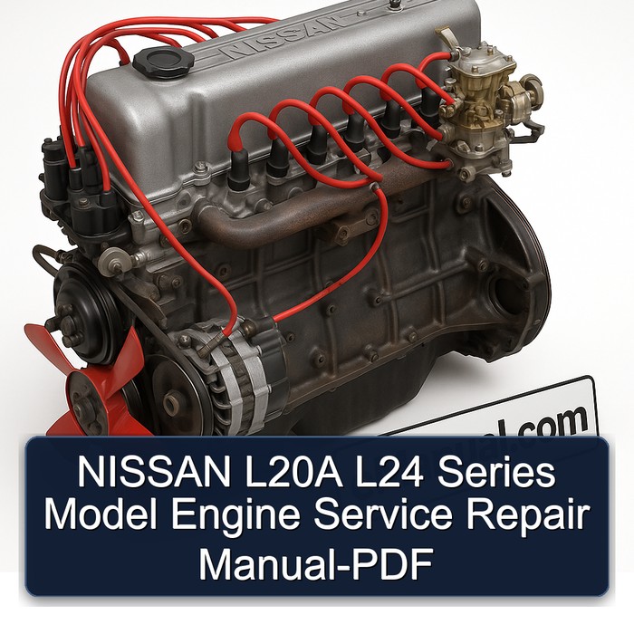 Manual de Servicio y Reparación de Motores Nissan L20A L24 - PDF