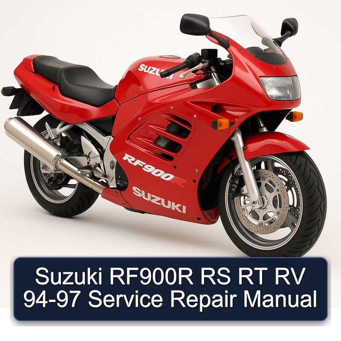 Suzuki RF900R RS RT RV 94-97 Manual de servicio y reparación