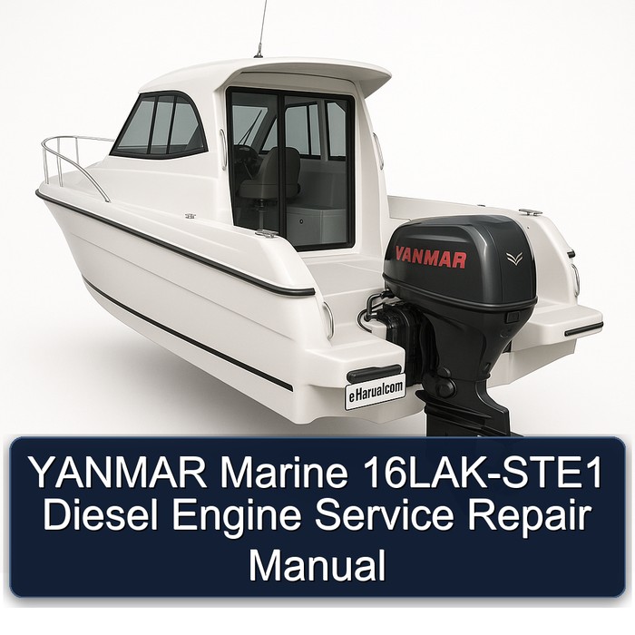 YANMAR Marine 16LAK-STE1 Diesel Engine Service Repair Manual