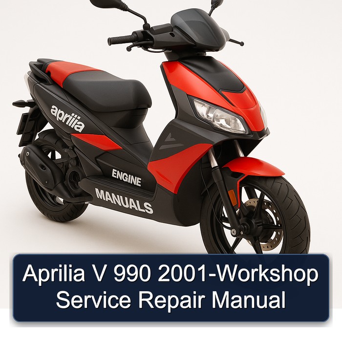 Aprilia V 990 2001-Workshop Manual de servicio y reparación