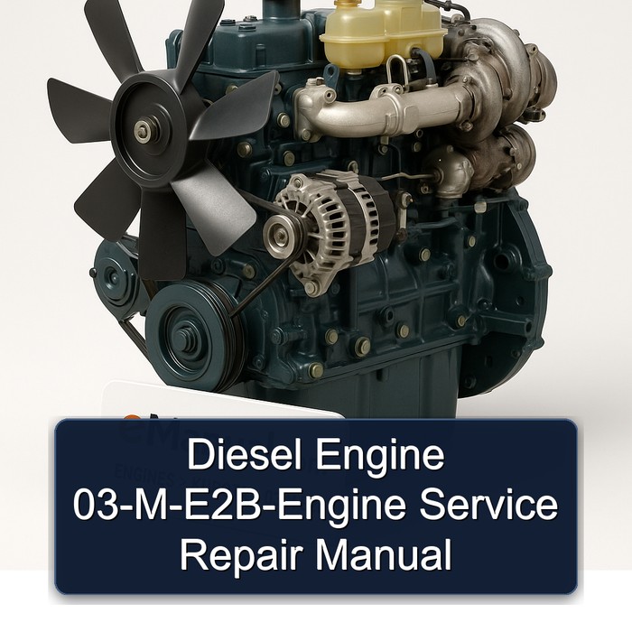 Reparaturhandbuch für Dieselmotor 03-M-E2B