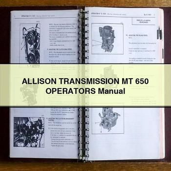 Allison Transmission Mt 650 Owners Manual PDF Download