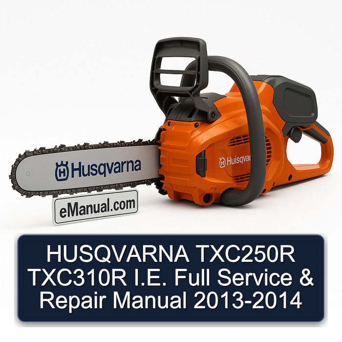 HUSQVARNA TXC250R TXC310R I.E. Full Service & Repair Manual 2013-2014