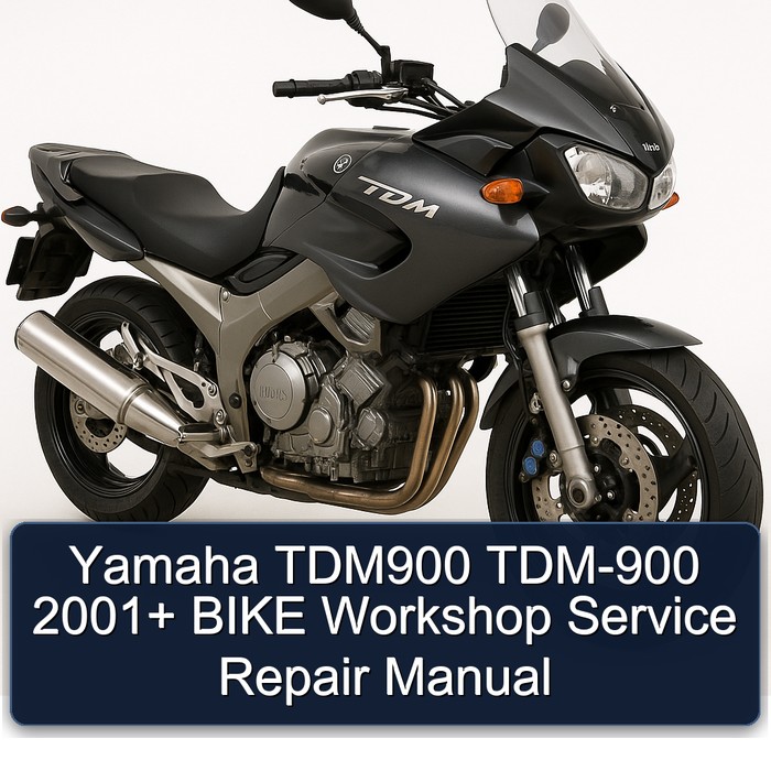 Yamaha TDM900 TDM-900 2001+ BIKE Workshop Service Repair Manual