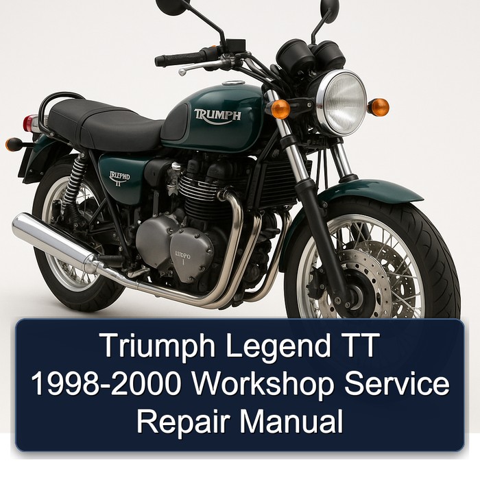 Triumph Legend TT 1998-2000 Workshop Manual de servicio y reparación