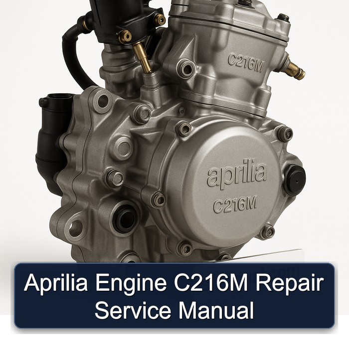 Aprilia Engine C216M Repair Service Manual 