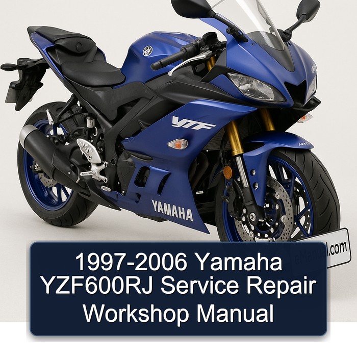 1997-2006 Yamaha YZF600RJ Service Repair Workshop Manual