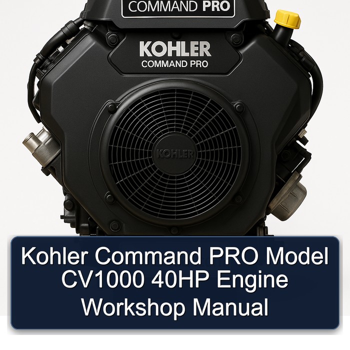 Kohler Command PRO Model CV1000 40HP Engine Workshop Manual