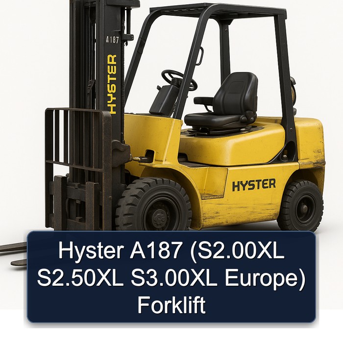 Stapler Hyster A187 (S2.00XL S2.50XL S3.00XL Europa)