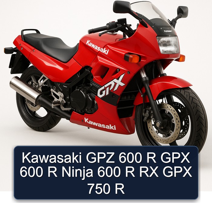 Kawasaki GPZ 600 R GPX 600 R Ninja 600 R RX GPX 750 R