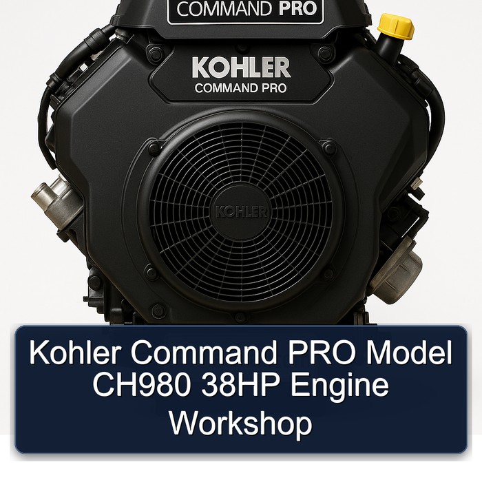 Kohler Command PRO Model CH980 38HP Engine Workshop