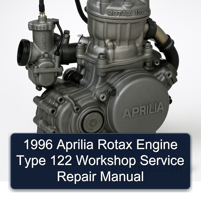1996 Aprilia Rotax Engine Type 122 Workshop Service Repair Manual 