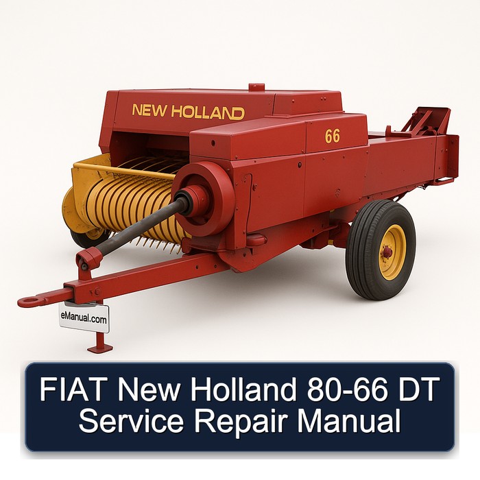 Manual de Servicio y Reparación Fiat New Holland 80-66 DT