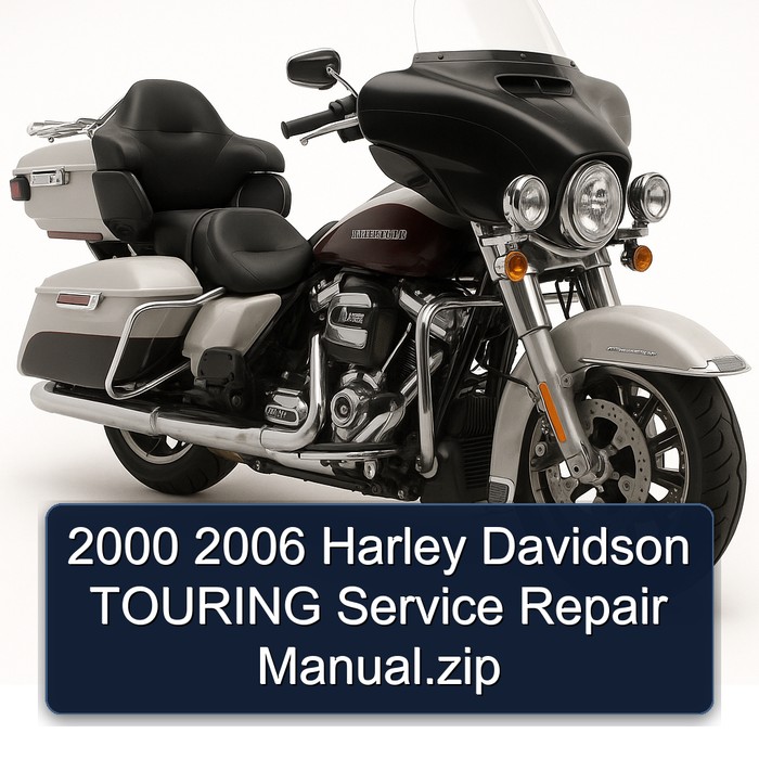 2000 2006 Harley Davidson TOURING Manual de servicio y reparación.zip