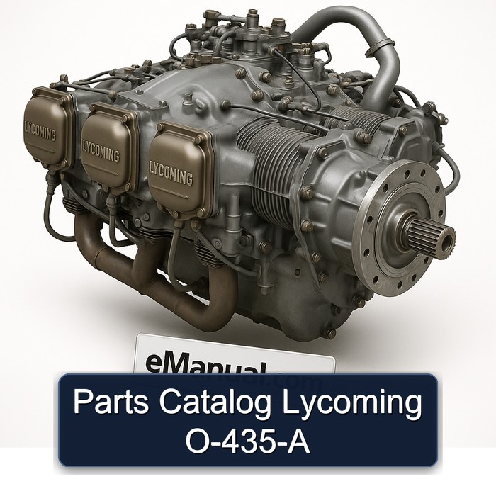 Ersatzteilkatalog Lycoming O-435-A