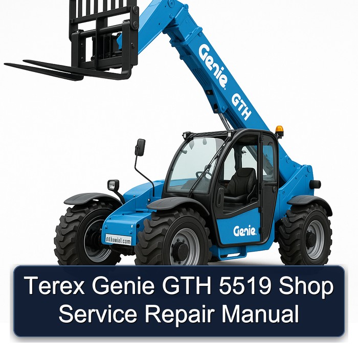 Terex Genie GTH 5519 Shop Service Repair Manual