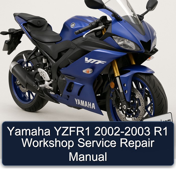 Yamaha YZFR1 2002-2003 R1 Workshop Manual de servicio y reparación