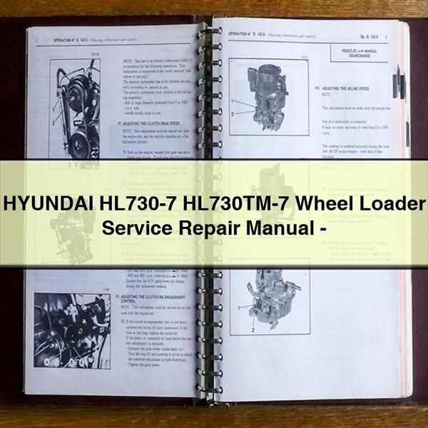 Hyundai HL730-7 HL730TM-7 Wheel Loader Service Repair Manual-PDF