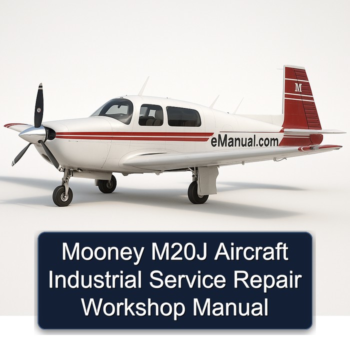 Mooney M20J Aircraft Industrial Service Repair Workshop Manual