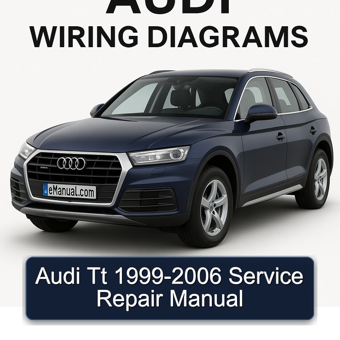 Audi Tt 1999-2006 Service Repair Manual