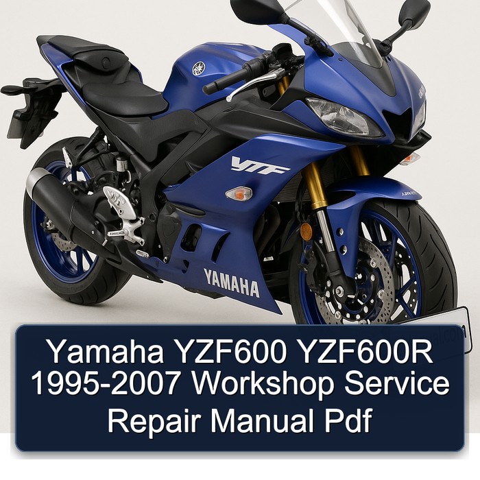 Yamaha YZF600 YZF600R 1995-2007 Workshop Manual de servicio y reparación Pdf