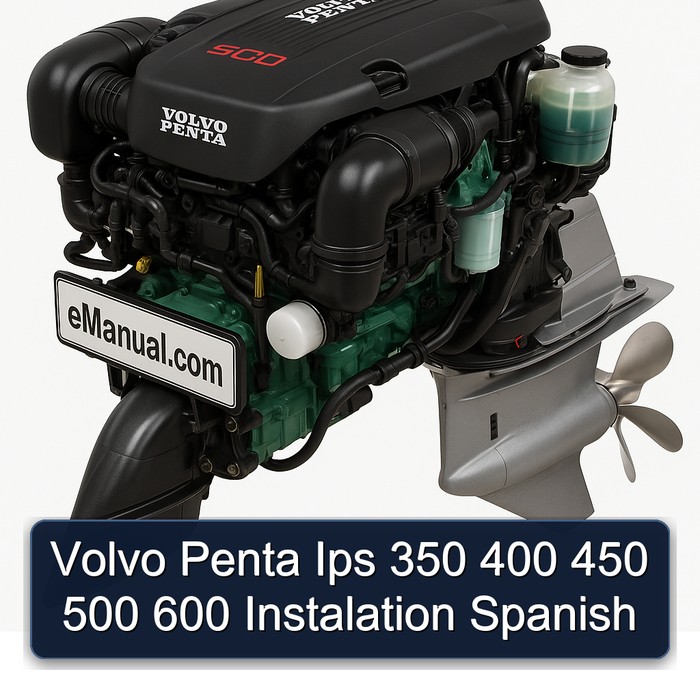 Volvo Penta Ips 350 400 450 500 600 Instalation Spanish