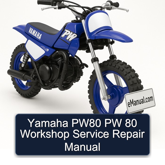 Yamaha PW80 PW 80 Workshop Manual de servicio y reparación