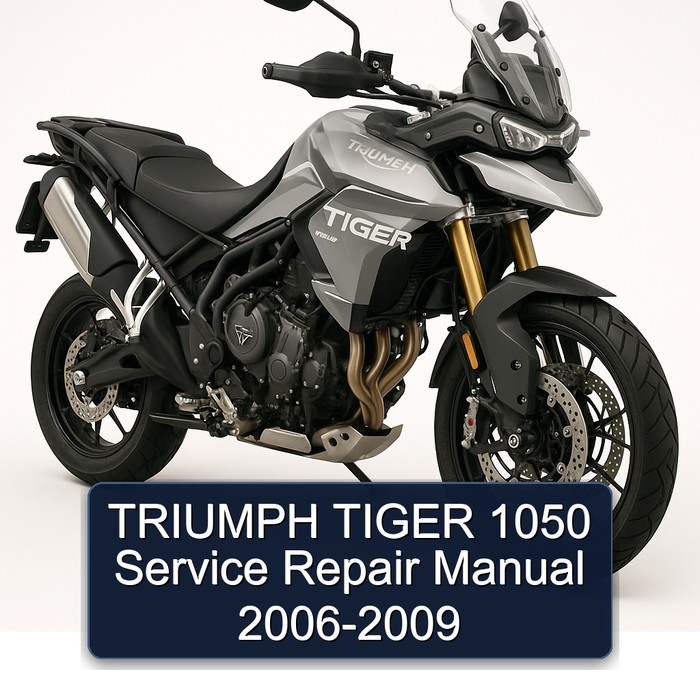 TRIUMPH TIGER 1050 Manual de servicio y reparación 2006-2009