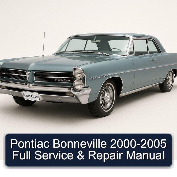 Pontiac Bonneville 2000-2005 Full Manual de servicio y reparación